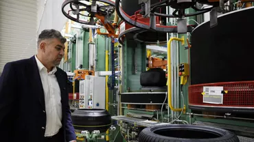 Premierul Marcel Ciolacu: Anul viitor vom putea cumpăra anvelope produse în România