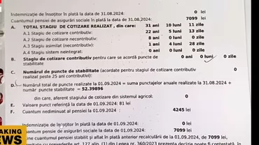 Ce greșeală a fost sesizată pe decizia de recalculare a unui pensionar. S-a ales cu o pensie diminuată drastic: Mă surprinde cum s-a putut întâmpla așa ceva (VIDEO)