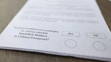 Rezultate preliminare la referendumul din Republica Moldova privind aderarea la UE: Doar 44% dintre alegători au votat DA