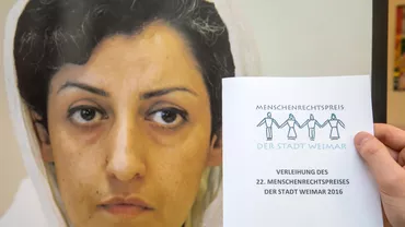 Laureata Nobel pentru Pace de anul trecut, Narges Mohammadi, face apel la pace în Orientul Mijlociu, chiar din închisoarea din Iran în care e închisă