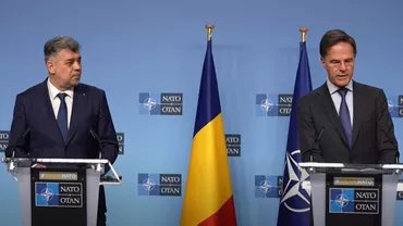 Marcel Ciolacu, după întâlnirea cu Mark Rutte: Suntem pregătiți să contribuim la întărirea Alianței și la menținea unei relații transatlantice cât mai solide (VIDEO)