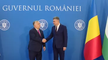 Premierul Ungariei, Viktor Orban, a ajuns la București. A fost întâmpinat de către Marcel Ciolacu, la Palatul Victoria (VIDEO)