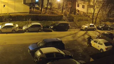 Zeci de mașini, vandalizate într-o singură noapte în Cluj. Polițiștii clujeni fac cercetări sub aspectul săvârșirii infracțiunilor de distrugere (VIDEO)