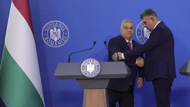 Marcel Ciolacu: Este o bucurie, astăzi, să fiu gazda prietenului meu, Viktor Orban, prim-ministrul Ungariei. Am discutat despre cum putem să ne promovăm și mai bine interesele noastre economice în regiune (VIDEO)