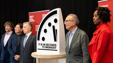 Orologiul Apocalipsei mutat cu o secundă înainte la o săptămână de la învestirea lui Trump ca președinte SUA