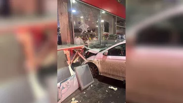 Timiș: Un marocan a intrat cu mașina într-o benzinărie după ce a încurcat pedalele