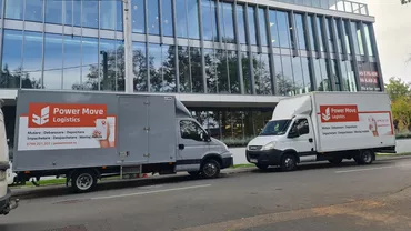 Cauți o firmă de mutări mobilă în București? Power Move Logistics îți oferă servicii complete de mutări și relocări