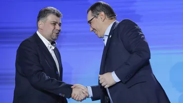 Victor Ponta: Dacă voi ajunge președinte, îi voi cere demisia lui Marcel Ciolacu. Voi cere profesioniști în Guvern