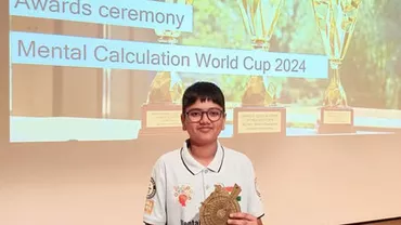Un copil de 14 ani a doborât 6 recorduri mondiale la matematică, într-o zi. Este cunoscut drept „calculatorul uman”