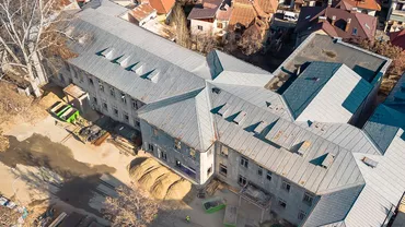 Construcții Erbașu: Reabilităm, consolidăm și modernizăm Colegiul Național de Arte „Dinu Lipatti”. Ne asigurăm că elevii își pot desfășura activitățile într-un spațiu demn de un colegiu de prestigiu (FOTO)