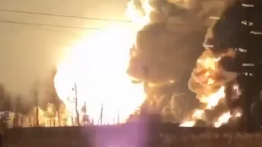 Război în Ucraina. Rafinărie din Rusia incendiată într-un atac cu drone