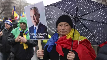 Călin Georgescu, la protestul AUR: Eu vreau să fiu judecat de voi toți, prin votul vostru liber. E dreptul vostru să decideți pe cine alegeți