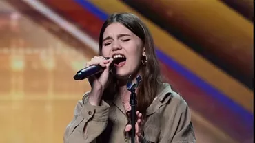 Maya Giotea - Românca de 14 ani care a primit „Golden Buzzer” la Britain’s Got Talent 