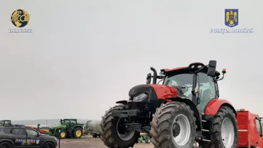 Mai mulți români au furat tractoare din Italia și le aduceau ilegal în țară. Prejudiciul depășește 1,6 milioane de euro (VIDEO)