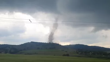 Tornadă în Tulcea. Locuitorii din zonă au surprins momentul (VIDEO)