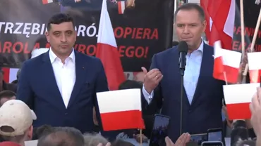 George Simion s-a întâlnit cu Andrzej Duda. Liderul AUR va merge la Roma și Bruxelles (FOTO)
