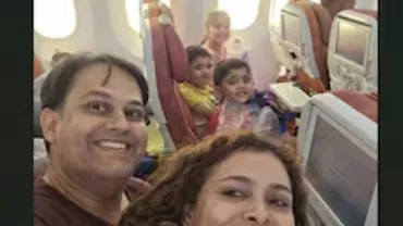 Povestea unei familii aflate la bordul avionului Air India. Poza postată cu doar câteva momente înaintea tragediei