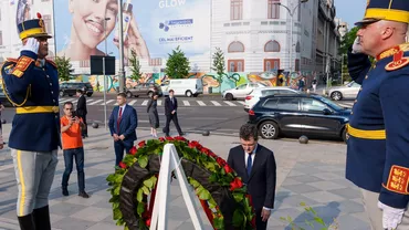 Președintele Nicușor Dan a depus o coroană în memoria victimelor Mineriadei: ”O represiune brutală care ne-a dus înapoi”