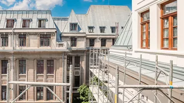 Construcții Erbașu continuă lucrările la Universitatea din București: „Restaurăm elementele originale și pregătim spațiul pentru noile cerințe ale educației moderne” (FOTO)