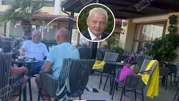 Sorin Oprescu surprins relaxat pe terasa unui hotel din Grecia / Fostul edil fugar a fost condamnat definitiv la 10 ani și 8 luni de închisoare, dar autoritățile elene refuză extrădarea (FOTO)