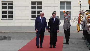 Nicușor Dan, primit de președintele Germaniei. Șeful statului se află în vizită oficială la Berlin