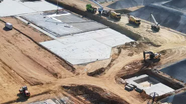 Construcții Erbașu: „Continuăm lucrările la unul dintre cele mai importante proiecte de infrastructură medicală din România: Spitalul Regional de Urgență Craiova”. Stadiul lucrărilor (FOTO)