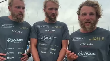 Record mondial: Trei frați din Scoția au traversat Pacificul în 139 de zile. Ce au îndurat în călătoria de 14.500 km (VIDEO)