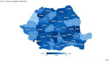 Datele privind disponibilizările din administrația locală, pentru fiecare județ, dorite de premierul Ilie Bolojan: Galați, Argeș și Sălaj, cele mai mari procente de tăieri