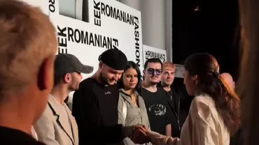 Mirabela Grădinaru, alături de tinerii designeri români! Ce mesaj le-a transmis în debutul Romanian Fashion Week (VIDEO)