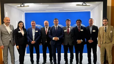 CCIR a facilitat întrevederea companiilor românești cu vicepreședintele Parlamentului European, dl Victor Negrescu