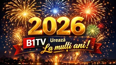 La mulți ani, 2026! B1TV.ro vă urează un An Nou plin de sănătate și împliniri pe toate planurile