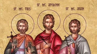 Azi, 14 decembrie, îi sărbătorim pe Sfinții Mucenici Tirs, Calinic, Filimon și Apolonie: Credință în Fața Prigoanei