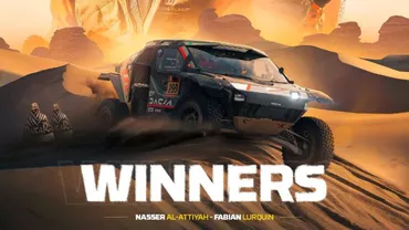 Dacia a câștigat Raliul Dakar, cea mai dură competiție auto din lume (VIDEO)