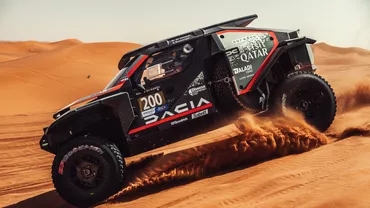 Dacia scrie istorie la Raliul Dakar. Doi piloți Dacia Sandriders, pe podium. Nasser Al-Attiyah rămâne lider în clasamentul general (VIDEO)