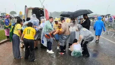 Miting politic încheiat dramatic în Brazilia. Zeci de simpatizanți ai fostului președinte Bolsonaro loviți de fulger