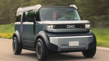 Dacia Hipster, una dintre cele mai așteptate mașini în Italia pentru 2026. Cât costă concept car-ul Dacia (FOTO)