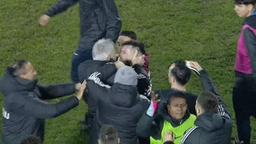 Bergodi a luat la pumni și palme doi jucători, după derby-ul Clujului. Pancu: „Eu eram arestat dacă eram în străinătate și făceam asta”