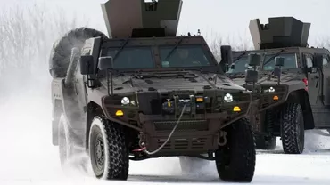 Coloane militare cu blindate COBRA II vor circula în următoarele zile prin țară. Anunțul Ministerului Apărării