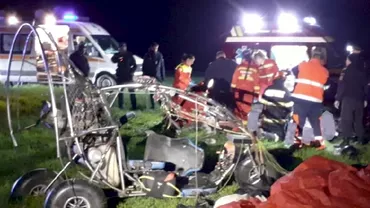 Zborul care s-a transformat în coșmar. Două persoane au murit după prăbușirea unei parapante în județul Bihor