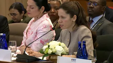 Ce a spus Mirabela Grădinaru la summitul prezidat de Melania Trump (VIDEO)