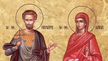 Sfinții Mucenici Hrisant și Daria, prăznuiți pe 19 martie. Sacrificiul care i-a făcut nemuritori