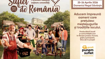 Cea mai amplă ediție de până acum a festivalului Suflet de România, pe Domeniul Regal Săvârșin, pe 25 și 26 aprilie