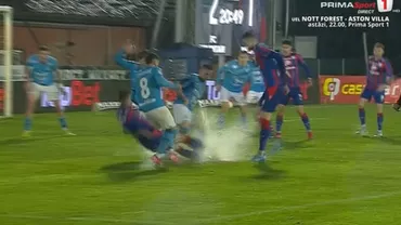 Accidentare gravă la finalul meciului FC Voluntari – FC Bihor. Un jucător a fost dus de urgență la spital după un fault dur