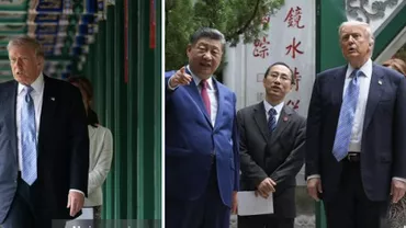 (VIDEO) Donald Trump, primit la sediul „interzis” al puterii din Beijing. Ce a declarat președintele despre întâlnirea cu Xi Jinping
