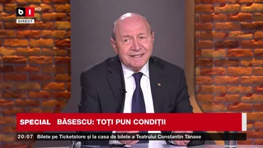 Traian Băsescu: Pentru mulți, domnul Bolojan e un soi de Mesia, dar un om politic, care înțelege și prioritățile statului, nu ar face așa ceva. Ce soluție propune fostul președinte (VIDEO)
