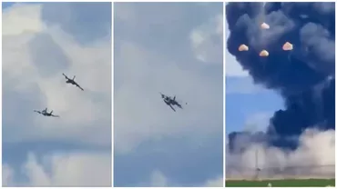 Incident dramatic pe cerul american în timpul unei demonstrații militare. Unde s-a produs coliziunea dintre cele două avioane (VIDEO)