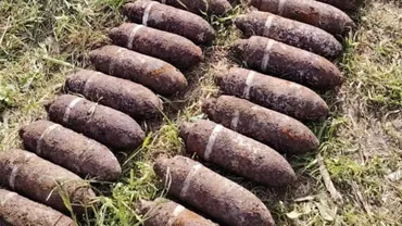 71 de proiectile perforante şi 21 de proiectile explozive, găsite din întâmplare într-o comună din Iaşi. Cum au fost descoperite (FOTO)