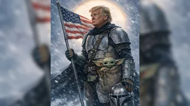 Donald Trump prezentat ca personaj Star Wars. Ce fotografie a promovat Casa Albă pe site-ul oficial