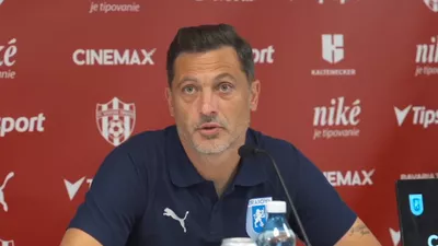Mirel Rădoi, după partida intensă cu Spartak Trnava: „Ne-am panicat, avem probleme”