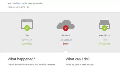 Probleme la nivel global pentru Cloudfare. Platforma care oferă servicii pentru 20% din internet a căzut. Zeci de site-uri din România sunt blocate